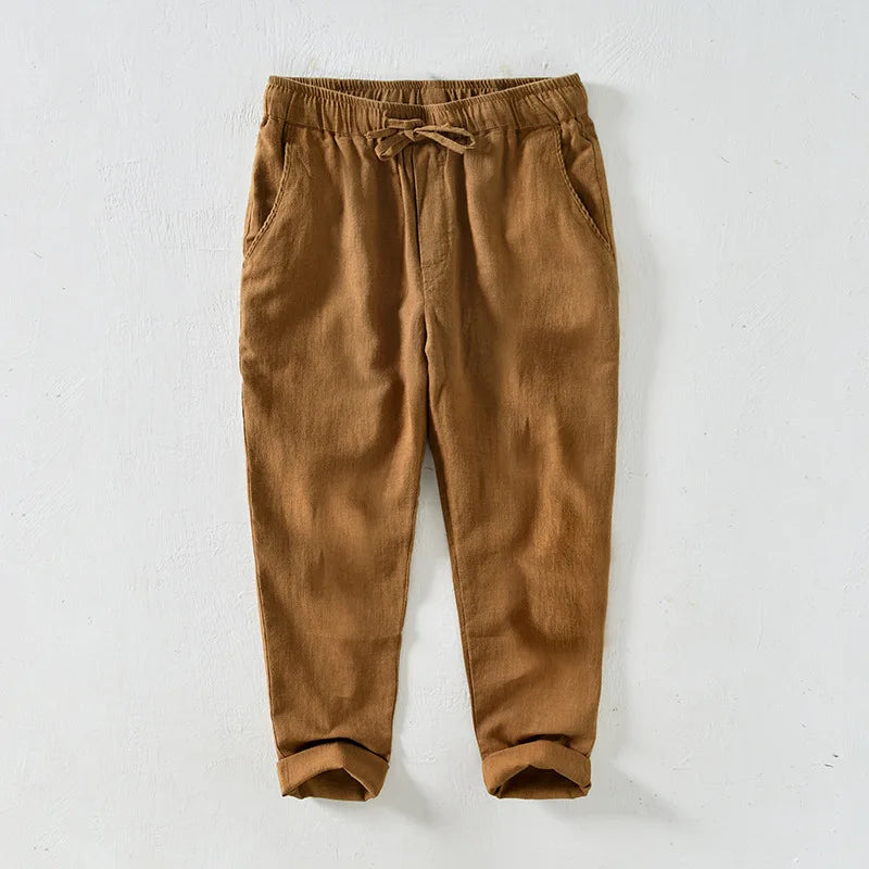 Edinburgh Linen Trousers - Tailored Menswear 9