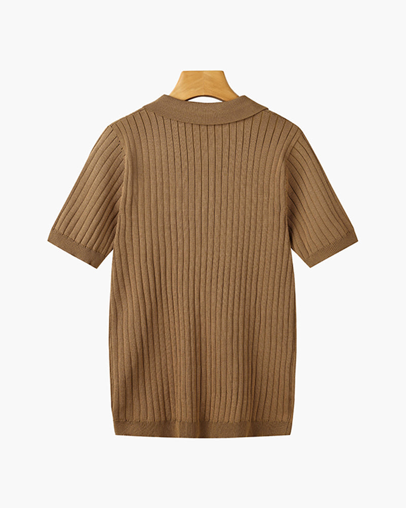Knitted Polo Shirt - South Korea Gimcheon 12