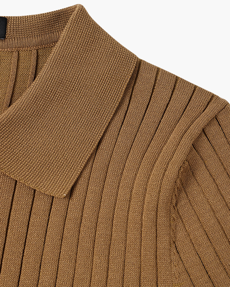 Knitted Polo Shirt - South Korea Gimcheon 13