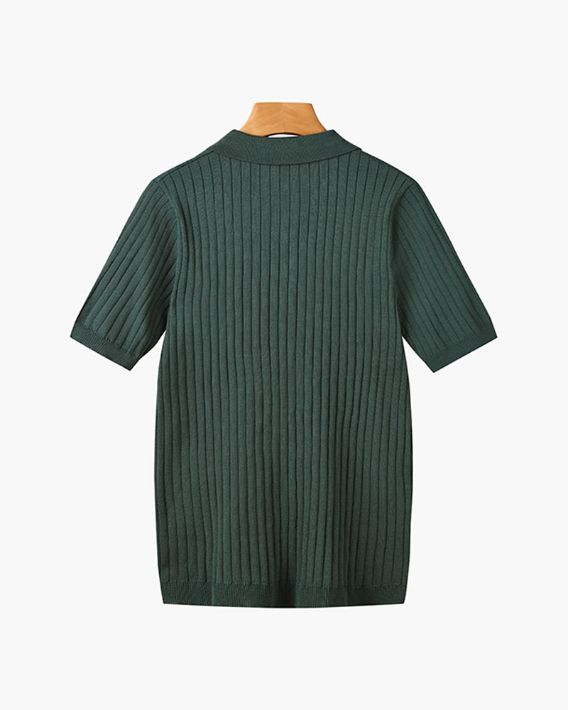 Knitted Polo Shirt - South Korea Gimcheon 4