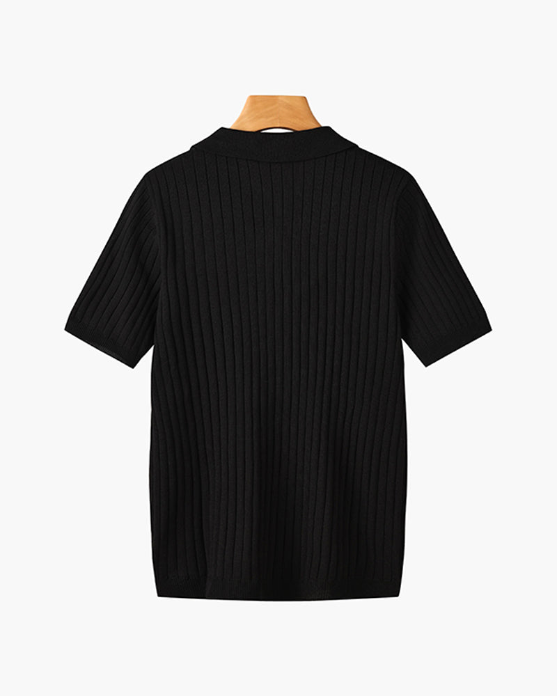 Knitted Polo Shirt - South Korea Gimcheon 17