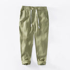 Geneva Linen Trousers - Tailored Menswear 12