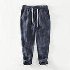 Geneva Linen Trousers - Tailored Menswear 11