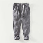 Geneva Linen Trousers - Tailored Menswear 13