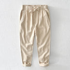 Edinburgh Linen Trousers - Tailored Menswear 3
