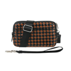 Statshy – Woven Leather Crossbody Wallet