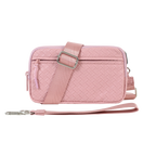 Statshy – Woven Leather Crossbody Wallet