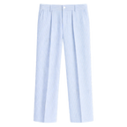 Monaco Linen Trousers - Tailored Menswear 1