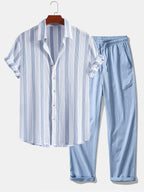 Linen Set - Italy Sanremo Coast 3