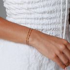 Multicolor Beaded Bracelet, 16 cm — Bahía