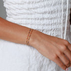 Multicolor Beaded Bracelet, 16 cm — Bahía