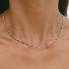 Multicolor Beaded Choker, 39 cm — Bahía