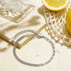 Curb and Paperclip Chain Bracelet — Balance