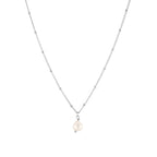 Baroque Freshwater Pearl Pendant Necklace, 8 mm