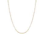 Fine Bead Station Choker, 39 cm — Capri