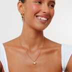 Opal Crab Pendant Necklace, Stainless Steel