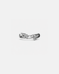 Creation of Adam Adjustable Hands Ring, Silver-Plated