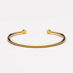 Pavé Disc End Cuff Bracelet — Mirari