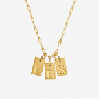 Initial Tag Necklace
