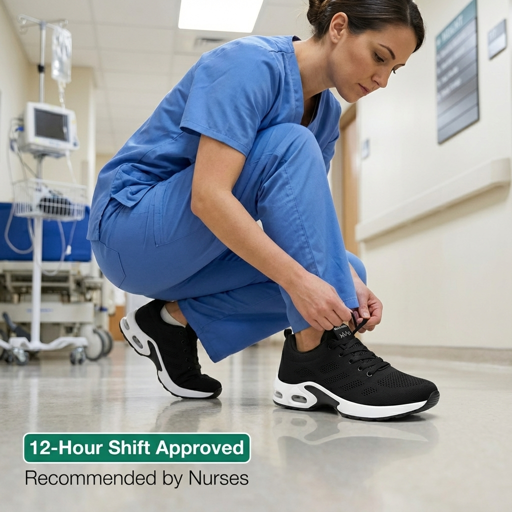 Orthora™ Pro – 12-Hour Shift Shoes for All-Day Foot, Knee & Back Pain Relief (BOGO) 11