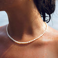 Freshwater Pearl Choker, 6 mm, 36–42 cm