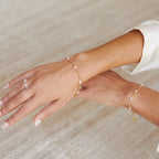 Freshwater Pearl Station Bracelet, 16 cm — Lovina