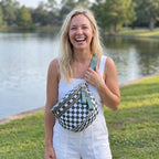 GoFree - The Roomiest Bum Bag (Checkered)
