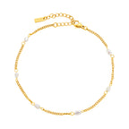 Freshwater Pearl Station Bracelet, 16 cm — Lovina