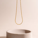 Fine Link Chain Necklace, 1.8 mm × 39 cm — Piana
