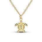 Sea Turtle Pendant Necklace, 45 cm