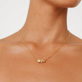 Shell and Freshwater Pearl Necklace, Adjustable — Shore