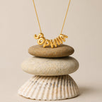 Bubble Name Necklace