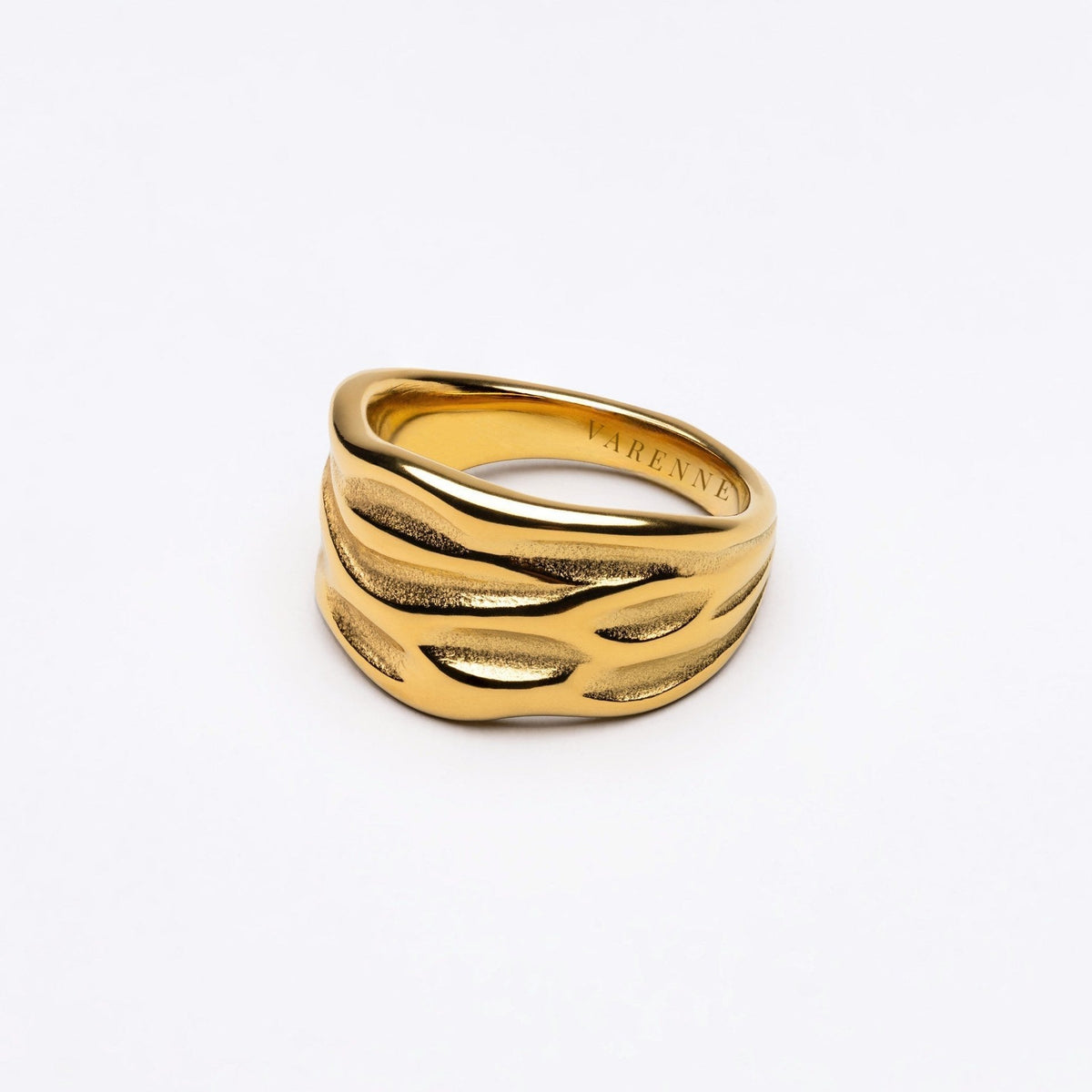 Sculpted Openwork Band Ring — Gaia