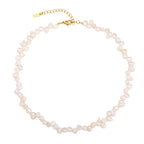 Irregular Freshwater Pearl Choker, 36–41 cm — Sunseeker