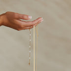 Freshwater Pearl Station Bracelet, 16 cm — Lovina