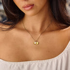 Sun Shell and Freshwater Pearl Necklace