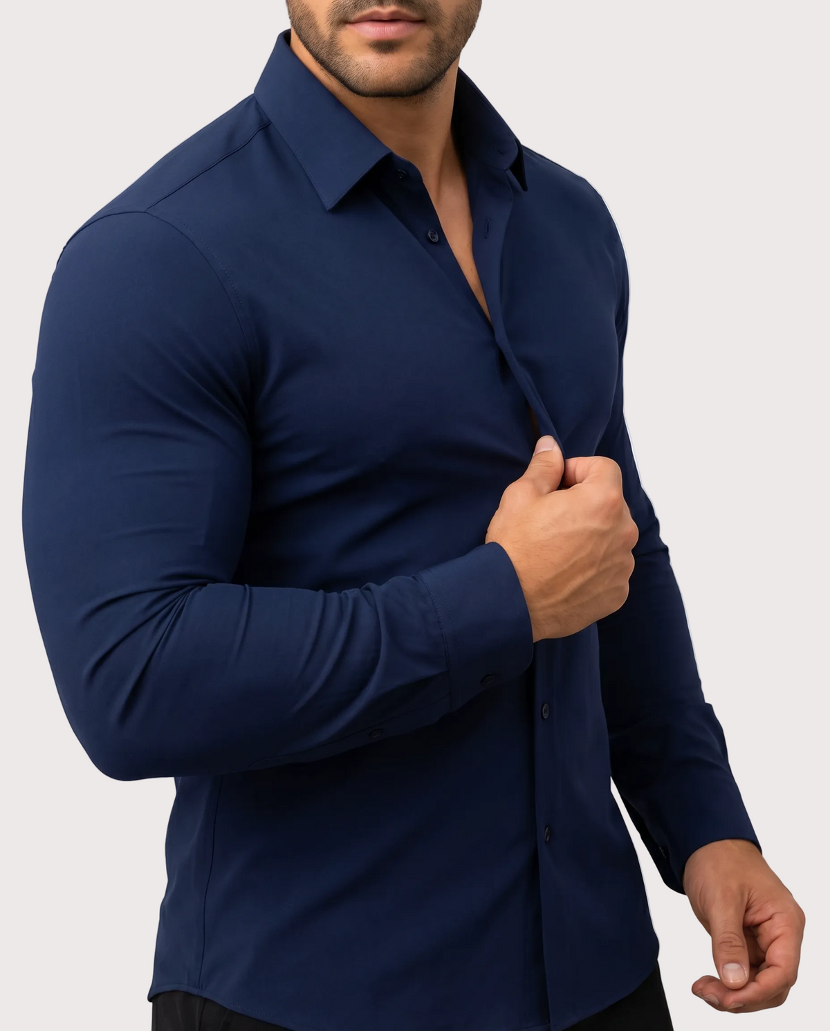Saint Tropez Stretch-Hemd 12