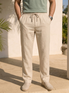 Reykjavik Linen Trousers - Tailored Menswear 1