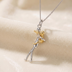 Hugging Figures Pendant Necklace — Embrace