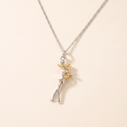 Hugging Figures Pendant Necklace — Embrace