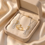 Two Embrace Necklaces and Hug Ring Set