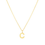 Initial Letter Pendant Necklace, A–Z, 45 cm