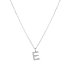 Initial Letter Pendant Necklace, A–Z, 45 cm