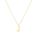 Initial Letter Pendant Necklace, A–Z, 45 cm