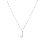 Initial Letter Pendant Necklace, A–Z, 45 cm