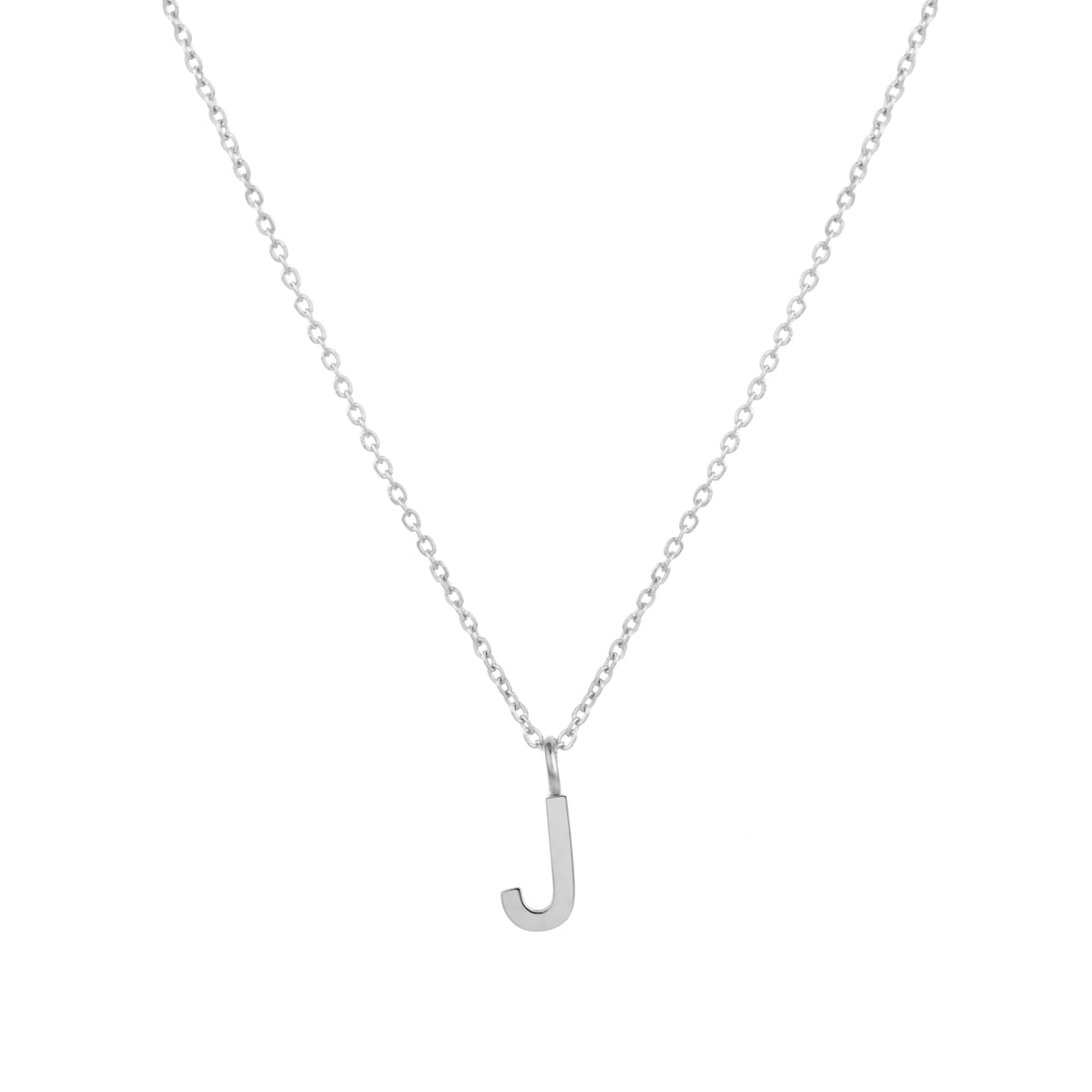 Initial Letter Pendant Necklace, A–Z, 45 cm