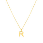 Initial Letter Pendant Necklace, A–Z, 45 cm