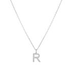 Initial Letter Pendant Necklace, A–Z, 45 cm