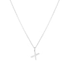 Initial Letter Pendant Necklace, A–Z, 45 cm