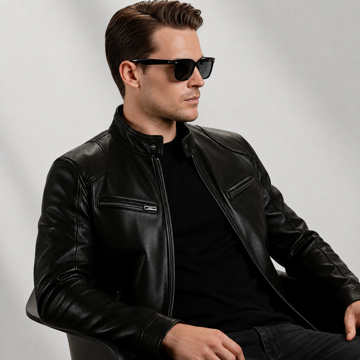London Leather Jacket 5